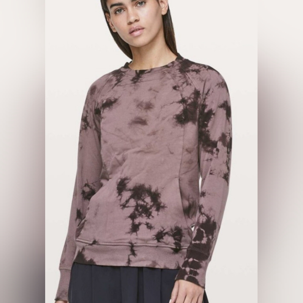 Tie-Dye Long Sleeve Top